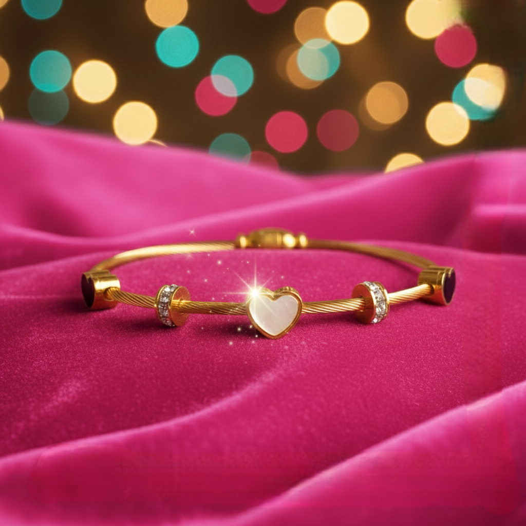 Heart Ensemble Kada - Gold